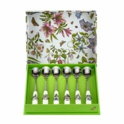 Portmeirion Botanic Garden Tea Spoons Set Of 6 -HARTS OF STUR Sales BG1101 Botanic Garden by Portmeirion Tea Spoons Set of 6 1