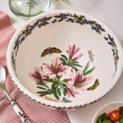 Portmeirion Botanic Garden Salad Bowl Large -HARTS OF STUR Sales BG45000 Botanic Garden by Portmeirion Salad Bowl Large 2