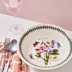 Portmeirion Botanic Garden Sweet Pea Pasta Bowl -HARTS OF STUR Sales BG45730 Botanic Garden by Portmeirion Sweet Pea Pasta Bowl 2