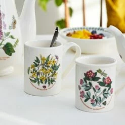 Portmeirion Botanic Garden Coffee Mug Set Of 6 -HARTS OF STUR Sales BG48600 Botanic Garden by Portmeirion Coffee Mug Set of 6 1