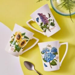 Portmeirion Botanic Garden Mug Set Of 6 -HARTS OF STUR Sales BG48811 Botanic Garden by Portmeirion Mug Set of 6 2