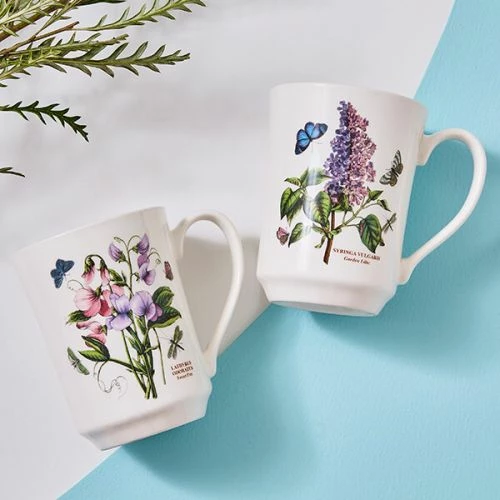 Portmeirion Botanic Garden Flared Tankard Mug Set Of 6 4 Portmeirion Botanic Garden Flared Tankard Mug Set Of 6 - Image 2
