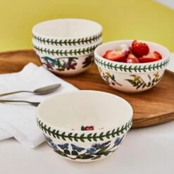 Portmeirion Botanic Garden 12.5cm Stacking Bowl Set Of 6 -HARTS OF STUR Sales BG78786 Botanic Garden by Portmeirion 12 5cm Stacking Bowl Set of 6 2