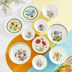 Portmeirion Botanic Garden 50th Anniversary 10 Piece Stacking Set -HARTS OF STUR Sales BG79383XG Botanic Garden by Portmeirion 50th Anniversary 10 Piece Stacking Set 2