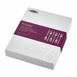 Stellar Rochester Polished Set Of 6 Pastry Forks Gift Box Set -HARTS OF STUR Sales BL30 Stellar Rochester 6 Piece Pastry Fork Set 1