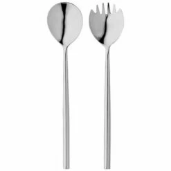Stellar Rochester Polished Salad Servers Gift Box Set 6 Stellar Rochester Polished Salad Servers Gift Box Set -HARTS OF STUR Sales BL40 Stellar Rochester 2 Piece Salad Server Set New 1