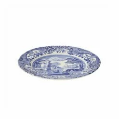 Spode Blue Italian Set Of 4 19cm Plates -HARTS OF STUR Sales BLI0140 Spode Blue Italian Plate 19cm 1
