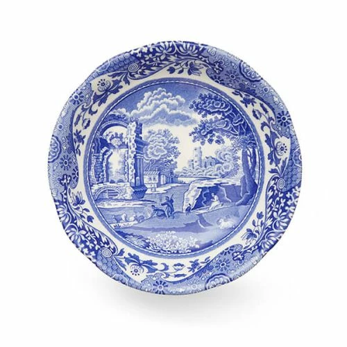 Spode Blue Italian Set Of 4 15cm Cereal Bowls 5 Spode Blue Italian Set Of 4 15cm Cereal Bowls - Image 3