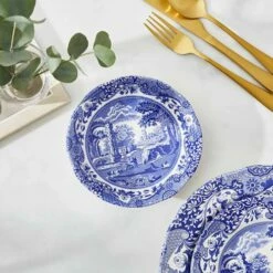 Spode Blue Italian Set Of 4 15cm Cereal Bowls 13 Spode Blue Italian Set Of 4 15cm Cereal Bowls -HARTS OF STUR Sales BLI0330 Spode Blue Italian Cereal Bowl 15cm 5