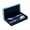 Spode Blue Italian Salad Servers -HARTS OF STUR Sales BLI1107X Spode Blue Italian Salad Servers Pair