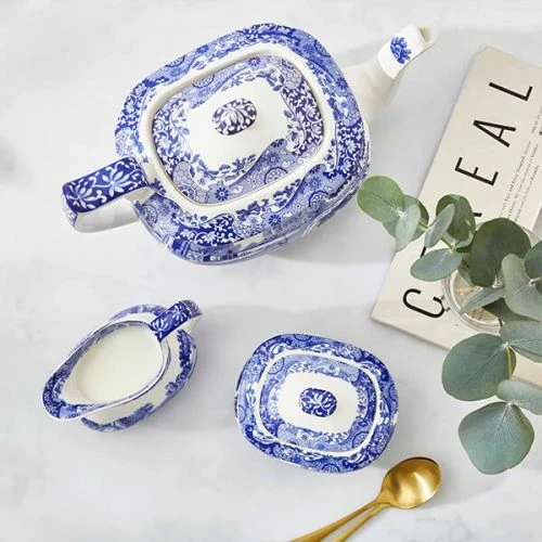 Spode Blue Italian Sugar Box 6 Spode Blue Italian Sugar Box - Image 4