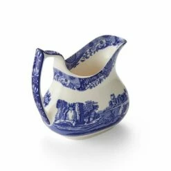 Spode Blue Italian Cream Jug -HARTS OF STUR Sales BLI1750 Spode Blue Italian Cream Jug 1