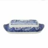 Spode Blue Italian Butter Dish 2 Spode Blue Italian Butter Dish -HARTS OF STUR Sales BLI2850X Spode Blue Italian Butter Dish