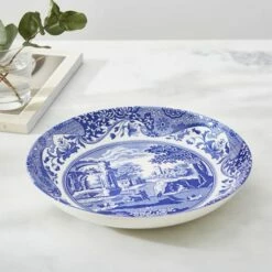 Spode Blue Italian Set Of 4 23cm Pasta Bowls 11 Spode Blue Italian Set Of 4 23cm Pasta Bowls -HARTS OF STUR Sales BLI3886 Spode Blue Italian Pasta Bowl 3