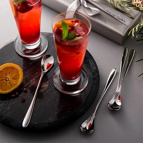 Robert Welch Bourton Bright Long Handled Spoon 4 Piece Set 4 Robert Welch Bourton Bright Long Handled Spoon 4 Piece Set - Image 2