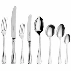 Arthur Price Of England Sovereign Silver Plate Britannia 44 Piece Cutlery Box Set