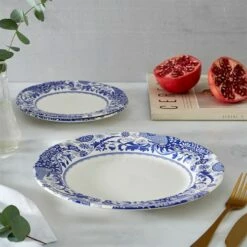 Spode Brocato Set Of 4 27cm Plates -HARTS OF STUR Sales BRO0100 Spode Brocato Plate 3