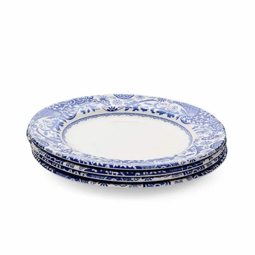 Spode Brocato Set Of 4 20cm Plates 4 Spode Brocato Set Of 4 20cm Plates - Image 2