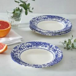Spode Brocato Set Of 4 20cm Plates 12 Spode Brocato Set Of 4 20cm Plates -HARTS OF STUR Sales BRO0140 Spode Brocato Plate 4
