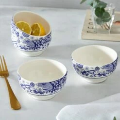 Spode Brocato Set Of 4 11cm Bowls -HARTS OF STUR Sales BRO0343 Spode Brocato Bowl 4