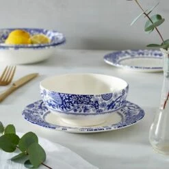 Spode Brocato Set Of 4 14cm Bowls -HARTS OF STUR Sales BRO0344 Spode Brocato Bowl 5