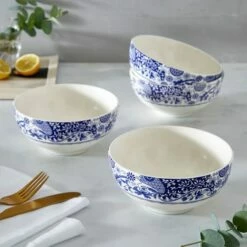 Spode Brocato Set Of 4 Rimless Bowls -HARTS OF STUR Sales BRO05585 Spode Brocato Rimless Bowl 5