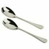 Arthur Price Of England Sovereign Stainless Steel Salad Servers Britannia -HARTS OF STUR Sales BRSI0451 APOE Sovereign Stainless Steel Salad Servers Britannia New