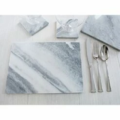 Creative Tops Naturals Marble Pack Of 2 Placemats -HARTS OF STUR Sales C000341 Creative Tops Naturals Marble Pack Of 2 Placemats 1