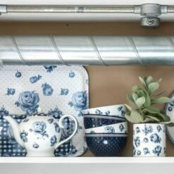 Katie Alice Vintage Indigo Floral Cereal Bowl -HARTS OF STUR Sales CBW002FL Katie Alice Vintage Indigo Floral Cereal Bowl 3