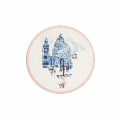 Cath Kidston London Ceramic Coasters In Holder -HARTS OF STUR Sales CKLNCERCOAST Cath Kidston London Ceramic Coasters In Holder 3