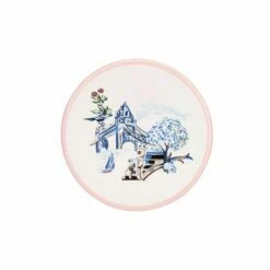 Cath Kidston London Ceramic Coasters In Holder -HARTS OF STUR Sales CKLNCERCOAST Cath Kidston London Ceramic Coasters In Holder 4