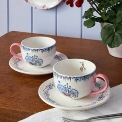Cath Kidston London Tea Cup & Saucer -HARTS OF STUR Sales CKLNTEACUPSAU Cath Kidston London Tea Cup And Saucer 3