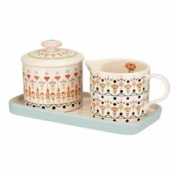 Cath Kidston Painted Table Ceramic Sugar & Milk Jug Set -HARTS OF STUR Sales CKPTSUGJUGSET Cath Kidston Painted Table Ceramic Sugar And Milk Jug Set 2