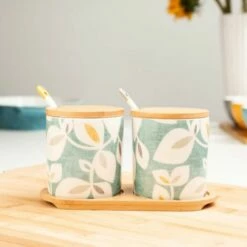 Catherine Lansfield Inga Condiment Pot Set -HARTS OF STUR Sales CLIGCONPOT2 Catherine Lansfield Inga Condiment Pot Set 2