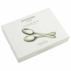 Arthur Price Monsoon Champagne Mirage Set Of 6 Tea Spoons -HARTS OF STUR Sales CMIR0061 Arthur Price Monsoon Champagne Mirage Set Of 6 Teaspoons 1