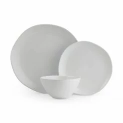 Sophie Conran Arbor Grey 12 Piece Tableware Set -HARTS OF STUR Sales CPKE79289XG Sophie Conran Arbor Grey 12 Piece Set 1