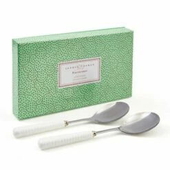 Sophie Conran For Portmeirion Salad Servers Silver -HARTS OF STUR Sales CPSV1122XG Sophie Conran for Portmeirion Salad Servers Silver 3