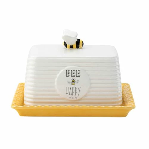 English Tableware Company Bee Happy Butter Dish 3 English Tableware Company Bee Happy Butter Dish