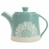 English Tableware Company Artisan Flower Teapot -HARTS OF STUR Sales DD5112A01 English Tableware Company Artisan Flower Teapot