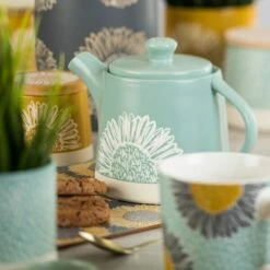 English Tableware Company Artisan Flower Teapot -HARTS OF STUR Sales DD5112A01 English Tableware Company Artisan Flower Teapot 3