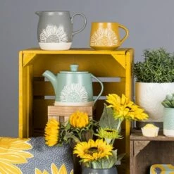 English Tableware Company Artisan Flower Teapot -HARTS OF STUR Sales DD5112A01 English Tableware Company Artisan Flower Teapot 5