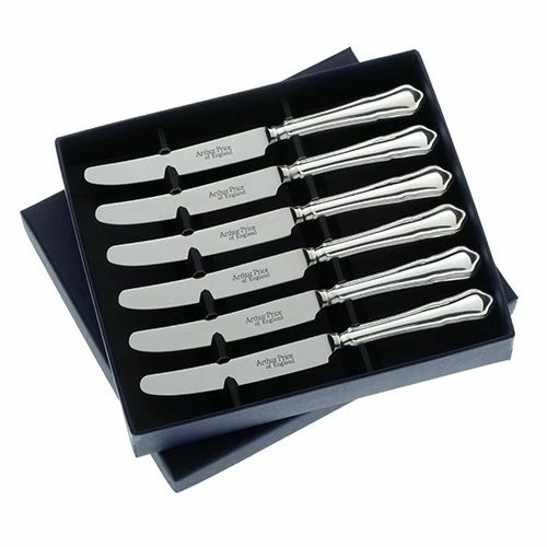 Arthur Price Of England Sovereign Stainless Steel Set Of Six Tea Knives Dubarry 3 Arthur Price Of England Sovereign Stainless Steel Set Of Six Tea Knives Dubarry