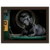 Rural Roots Bella The Black Lab Lap Tray -HARTS OF STUR Sales FLTF2609 Rural Roots By Tradestock Bella The Black Lab Lap Tray