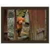Rural Roots Fox Red Lab Lap Tray -HARTS OF STUR Sales FLTF2610 Rural Roots By Tradestock Fox Red Lab Lap Tray