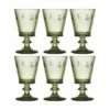 La Rochere Bee Stemmed Wine Glass Olive Green 270ml Set Of 6 2 La Rochere Bee Stemmed Wine Glass Olive Green 270ml Set Of 6 -HARTS OF STUR Sales G LR 611097X6 La Rochere Stemmed Wine Glass Olive Green Set Of Six