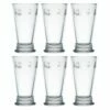 La Rochere Bee Large Long Drink Glass 460ml Set Of 6 -HARTS OF STUR Sales G LR 622201X6 La Rochere Bee Large Long Drink Glass 460ml Set Of 6