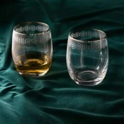 Dartington Gatsby Set Of 2 Tumbler Glasses -HARTS OF STUR Sales GAT35626P Dartington Gatsby Tumbler Pair 5