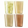 LSA Gems Tumbler 560ml Assorted Amber Set Of 4 -HARTS OF STUR Sales GM04 LSA Gems Amber Tumblers 560ml
