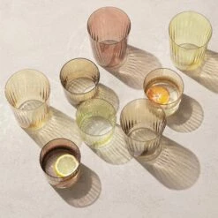 LSA Gems Tumbler 560ml Assorted Amber Set Of 4 -HARTS OF STUR Sales GM04 LSA Gems Amber Tumblers 560ml 5