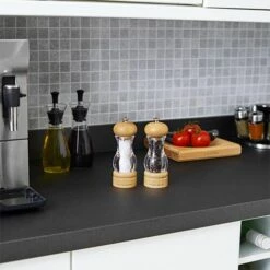 Cole & Mason Acrylic & Beech Precision Mill Gift Set -HARTS OF STUR Sales H10538P Cole And Mason Beech Precision Mill Set 3